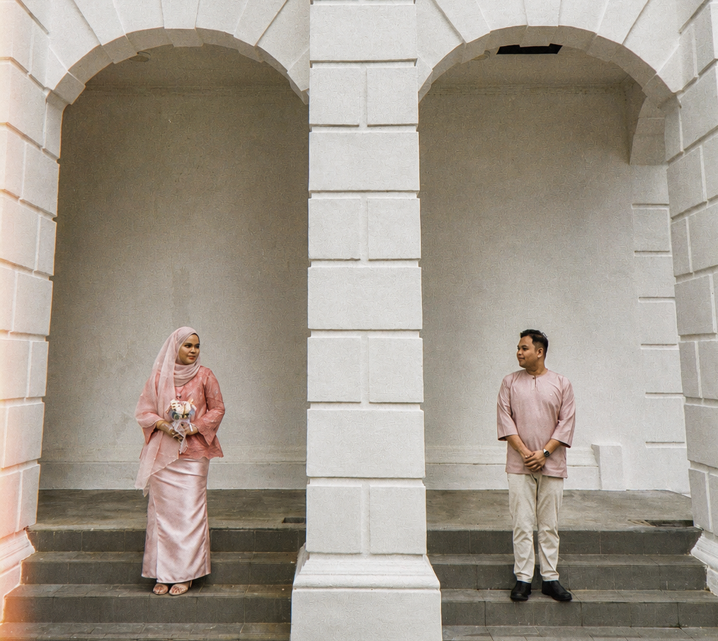 Ammar and Nadhirah wedding photo